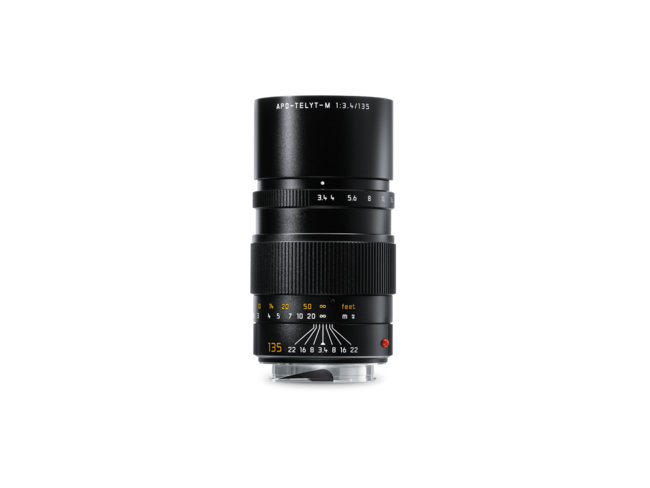 135mm f/3.4 长焦镜头